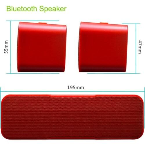 H13 Bluetooth card audio Bluetooth receiver audio 100HZ-20KHZ subwoofer card audio outdoor portable speaker FM 5V 16W