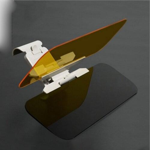 HD Stylish Car Sun Visor Anti Dazzling Mirror For Driver Day & Night Vision Auto Driving Mirror Car Clear View Glass Accessories