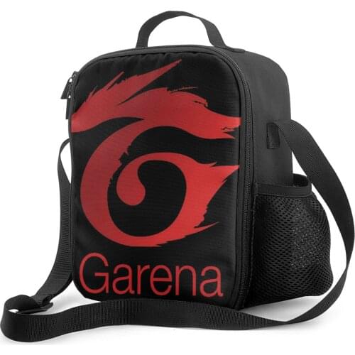 Free Fire Garena fashion lunch bag thermal insulated bag travel casual insulated picnic bag
