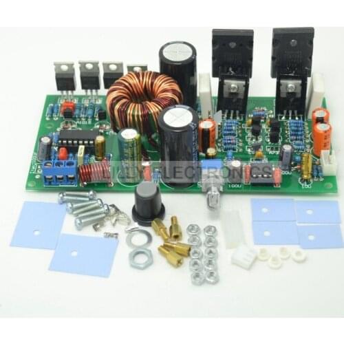 Mono Channel Amplifier Board DC 12V 100W Discrete Components Design