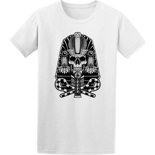 New 2019 MenS Casual Letter Printed Top Quality Skull Egypt Pharaoh MenS Teet Shirt Shop