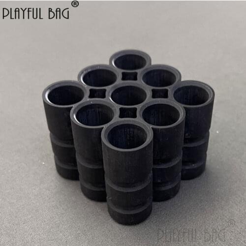 PB Playful bag 6pcs 3x3 DIY Bamboo joint foam bullet maker MK3 soft bullet maker CS game upgrade tool CS toy accessory QF54S.1