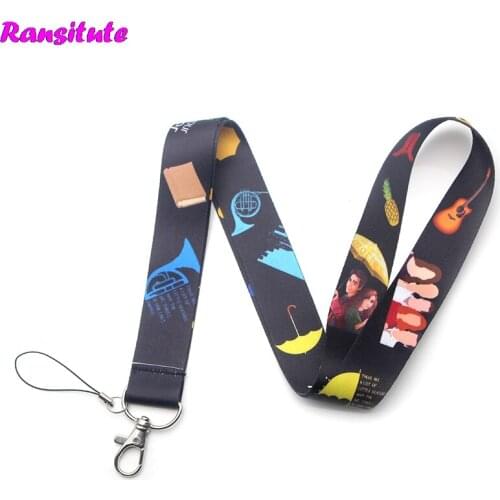 R239 TV Series How I Met Your Mother Lanyard Key ID Card Mobile Phone Belt USB Badge Holder DIY Lanyard