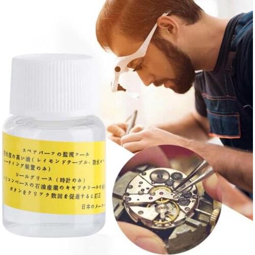 Watch Oil Repair Wristwatch Clock Waterproof Oil Maintenance Accessory Tool Watch Repairing Tool Good for Watch seal effect