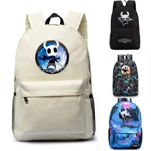 Students Game Hollow Knight printing Backpack laptop bag The Knight School Bags bookbag rucksack for teenagers