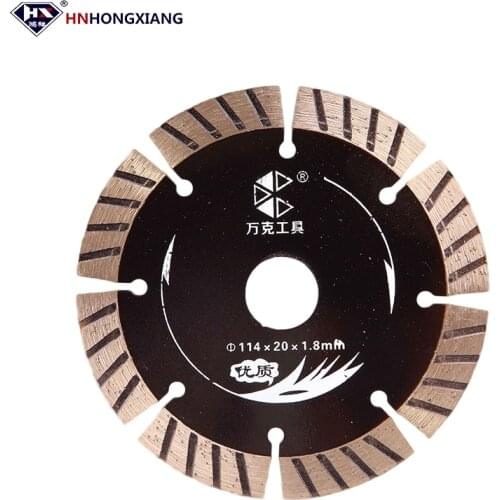 Turbo thin ceramic stone diamond circular granite cutting saw blade
