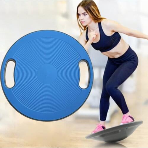 Yoga Balance Board Fitness 360 Degree Fitness Rotation Massage Stability Disc Round Plates Board Waist Balance Twisting Exercise