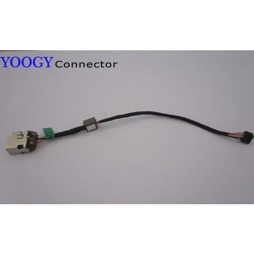 1pcs 698659-SD1 DC power jack with cable fit for HP ENVY 6-1000 series laptop dc socket port