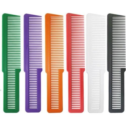 1pc Hollow hair comb ultra thin cutting comb salon Barber styling tools