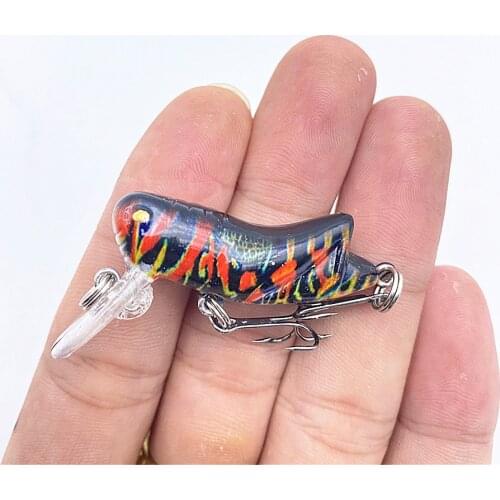 1Pcs Minnow Fishing Lures45mm 3.4g Topwater Hard Bait Wobbler Jig Bait Crankbait Carp Striped Bass Pesca Fishing Tackle SwimBait