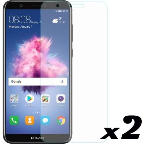 2pcs 9H HD Tempered Glass Screen Protector Ultra Thin Explosion-proof Front Screen Films For Huawei P Smart FIG-LX1 / Enjoy 7s