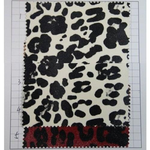 30 yards Spots Cow pattern artificial PVC leather fabric for Bags, gloves, shoes, belts, home, loaded with furniture wholesale