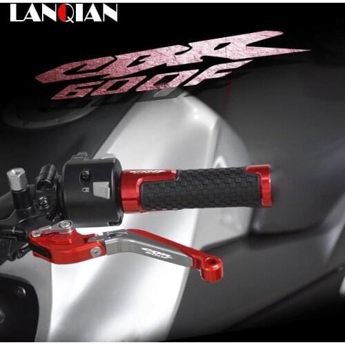 For Honda CBR 600F Motorcycle Aluminum Brake Clutch Levers & handlebar Handle bar Grips CBR 600F 2011 2012 2013 Accessories