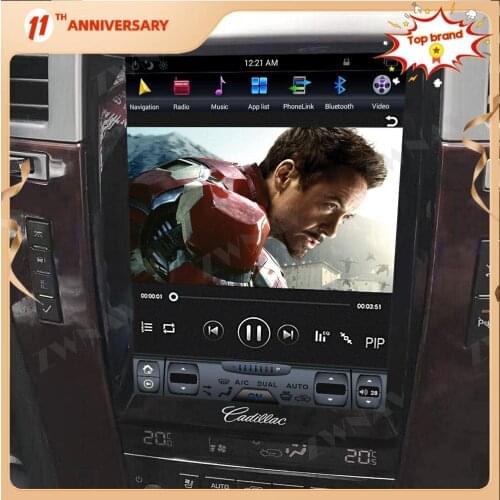 Tesla Android 10 4+64GB Car Multimedia Radio Player Auto GPS Navigation For Cadillac Escalade 2006 - 2012 Car Stereo DSP Carplay