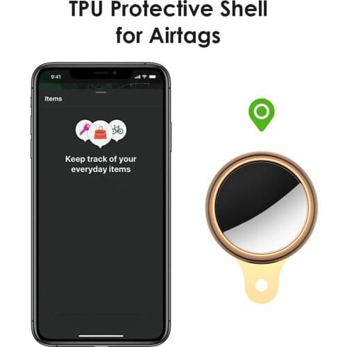 TPU Case For Apple Airtags Protective cover For Apple Locator Tracker Accessories Anti-lost Device Keychain Protect Sleeve Skin