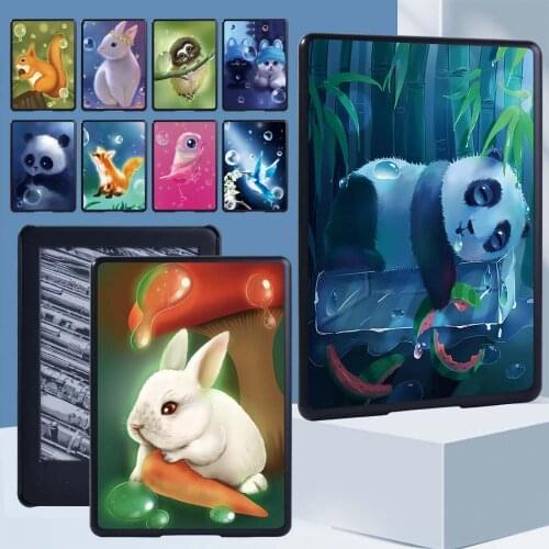 For Amazon Kindle Paperwhite 1 5th/2 6th/3 7th/4 10th/Kindle 10th Gen 2019/8th 2016 Animal Series Pattern Tablet Back Shell