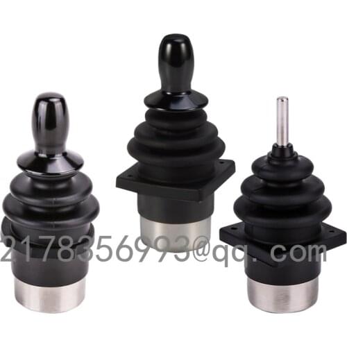 Make for Two axis hall joystick control lever smc30b two axis rocker electric control lever aluminum alloy handle