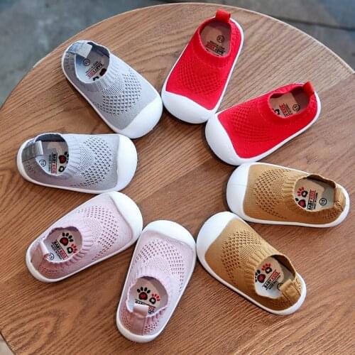 Kid Baby First Walkers Shoes Breathable Infant Toddler Shoes Girls Boy Casual Mesh Shoes Soft Bottom Comfortable Non-slip SH2003