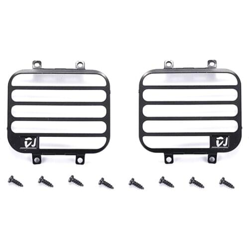For MN D90 D99S MN99S 1/12 RC Car Upgrade Parts Front Light Lamp Guards Headlight Cover Guard Grille Accessories