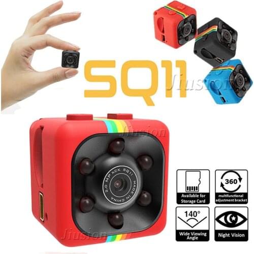 New SQ11 Mini Camera Outdoor Sport Portable Bike Camcorder Espia Oculta Secret Micro Cam Gizli Kamera Support Hidden TF Card