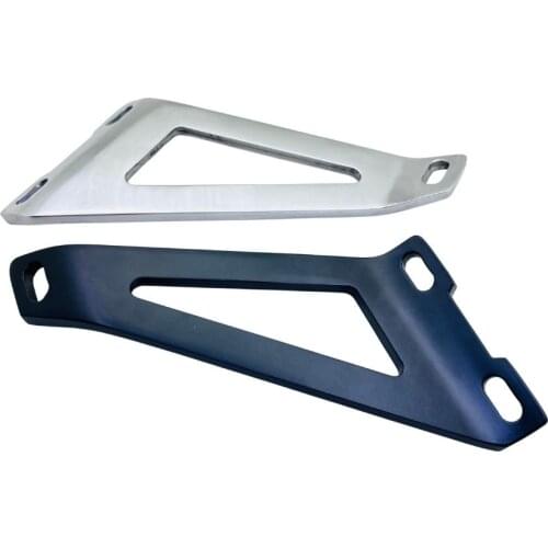 Motorcycle Accessories CNC Motorbike Exhaust Hanger Brackets Black Chrome Mount For Yamaha YZF R1 2000-2005 Years