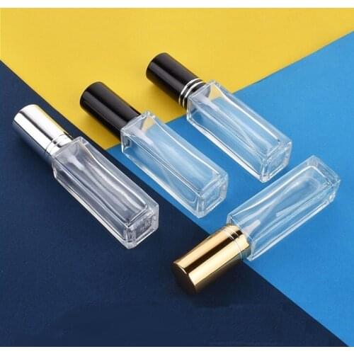 10ml Mini Portable Perfume Refillable Bottle Spray Empty Transparent Containers Perfume Spray Atomizer Simplicity Travel Bottles