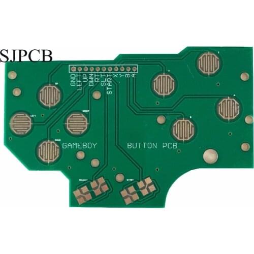 SJPCB Game Zero Button PCB HASL PCB Prototype with Low Cost and Fast Delivery Various Thickness Available