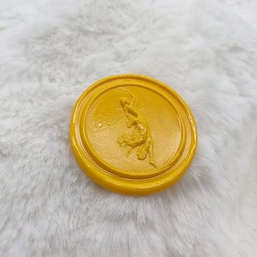 Oval Venus Goddess Wax Seal 3D Embossed Hand Account Envelope Seal Sealing Wax Seal Wedding Greeting Card Decoration