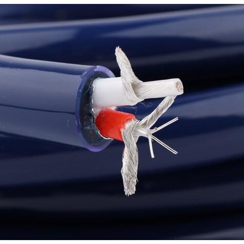 Hight Quality Ortofon SPK-4500 high purity silver triple constration speaker wire