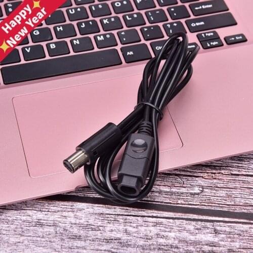 1.8m Controller Extension Cable for Nintendo Game Cube Controller Extension Cable for GC NI5L Game Cube Black
