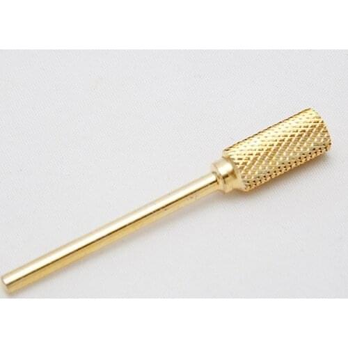 1pc Gold Carbide Nail File Drill Bits Carbide Nail File Drills Machine For Nail Art Manicure Pedicure Rotary Tool