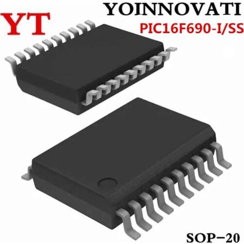 5pcs/lot PIC16F690-I/SS PIC16F690ISS 16F690-I/SS PIC16F690 SSOP-20