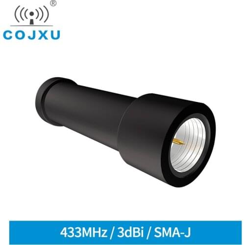 433MHz Wifi Antenna for LoRa Module 3.0dBi Omnidirectional High Gain SMA-J Interface Aerial Antenna COJXU TX433-JZ-4
