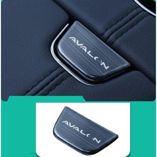 Car Armrest box key decoration sequins Stickers For Toyota Avalon 2019 2020 carstyling accessories