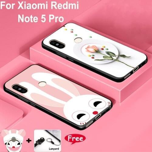 Phone Cases For Xiaomi Redmi Note 5 Pro Case soft Silicone Cover bag funda 5.99'' For Redmi Note 5Pro note5pro bag cases shell