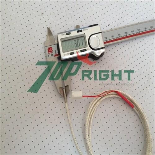 Dia.3x8mm rtd temperature measurement pt100 with wire