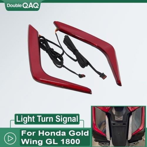 For Honda Gold Wing GL 1800 F6B GL1800 2018 2019 2020 2021 Motorcycle LED Rear Saddlebag Accents Lights Decorative Turn Signal