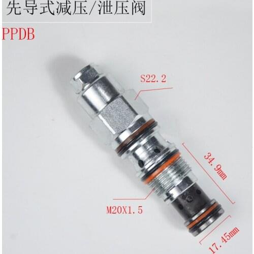 SUN Type Pilot Pressure Relief Valve PPDB