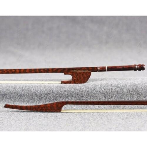 Master Snakewood Long Bass Viol Bow 835MM Richard Marais Model Copy