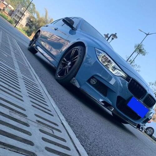 Lively2021 Fit For F30 / F35 w 3 Series 320i 330li Modified Small Surround Carbon Fiber Haman Lip Front Shovel