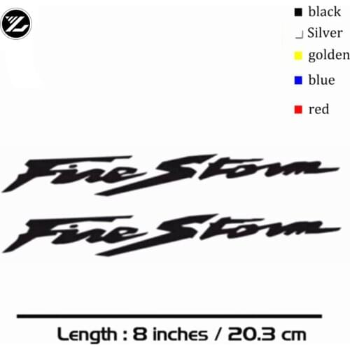 Motorcycle personality model body sticker FIRE STORM for honda FIRE STORM logo motorcycle sticker