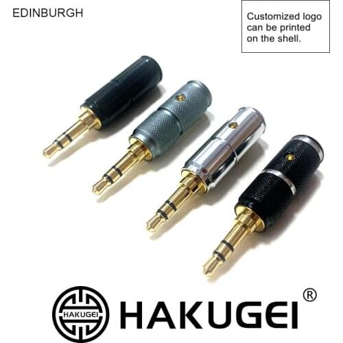 HAKUGEI Edinburgh Can Customize A Number Of DIY Fever Earphone Accessories 2.5/3.5//4.4 Plugs