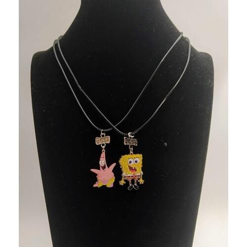 Ema Sponge Bob Bff Friendship Necklace
