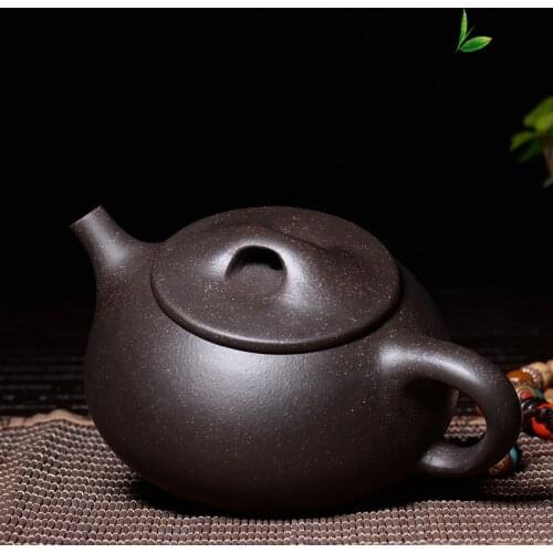 ★Haoxuan Yixing purple clay teapot handmade teapot Ladybug teapot