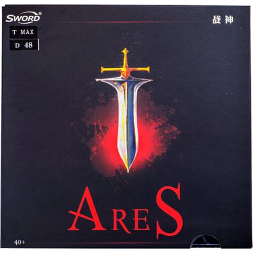 [Playa PingPong] Sword Ares Pips-in Table Tennis Rubber with cake sponge for 40+ new material balls