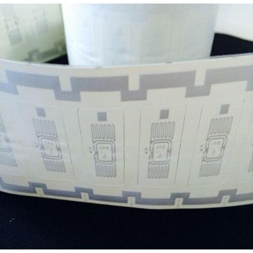 RFID UHF self-adhesive stickers long-range B42 paper tamper-proof electronic tags