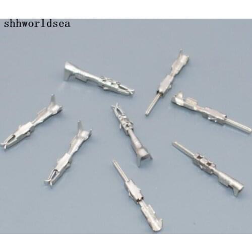 Shhworldsea 50sets=100pcs 1.5mm male+ female Crimp Connectors for Car,car terminals for VW for audi ,17-20 AWG,0.5~1 mm2