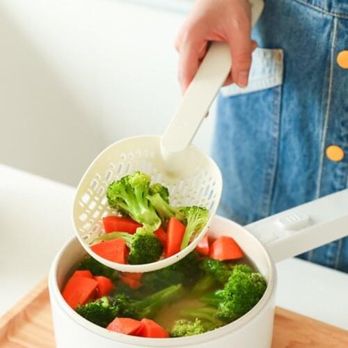 Strainer Scoop Colander Drain Veggies Water Scoop Gadget Cooking Tools Kitchen Accessories Gadgets