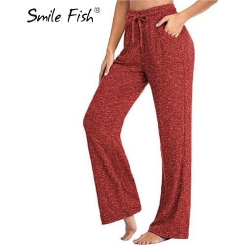 Женские брюки с высокой посадкой SMILE FISH China At AliExpress