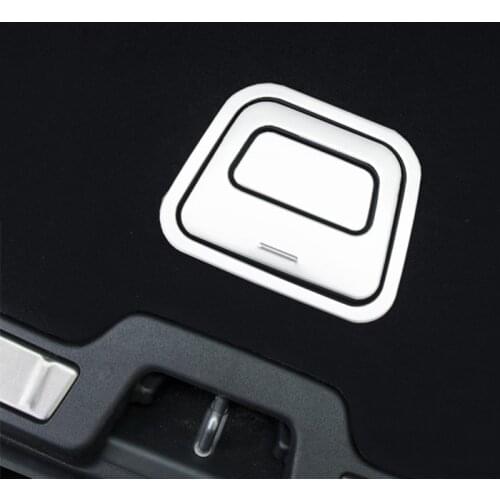 Car Styling Tail Box Handle Frame Decoration Sticker Trim For Volvo XC60 2018-20 Trunk Interior Modifed Accessories